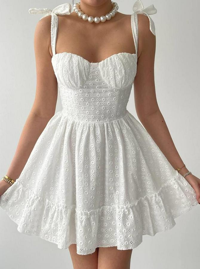 Monika Omuz Bağlamalı Elbise