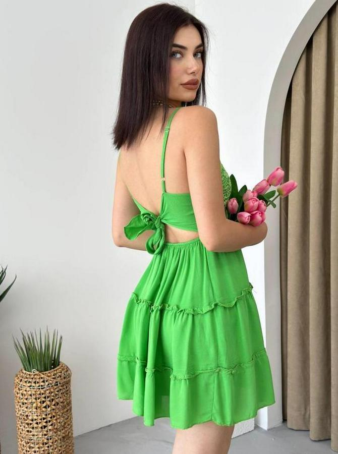 Nivel Göğsü Büzgülü Elbise