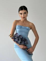 Önü Kurdaleli Kaelm Elbise