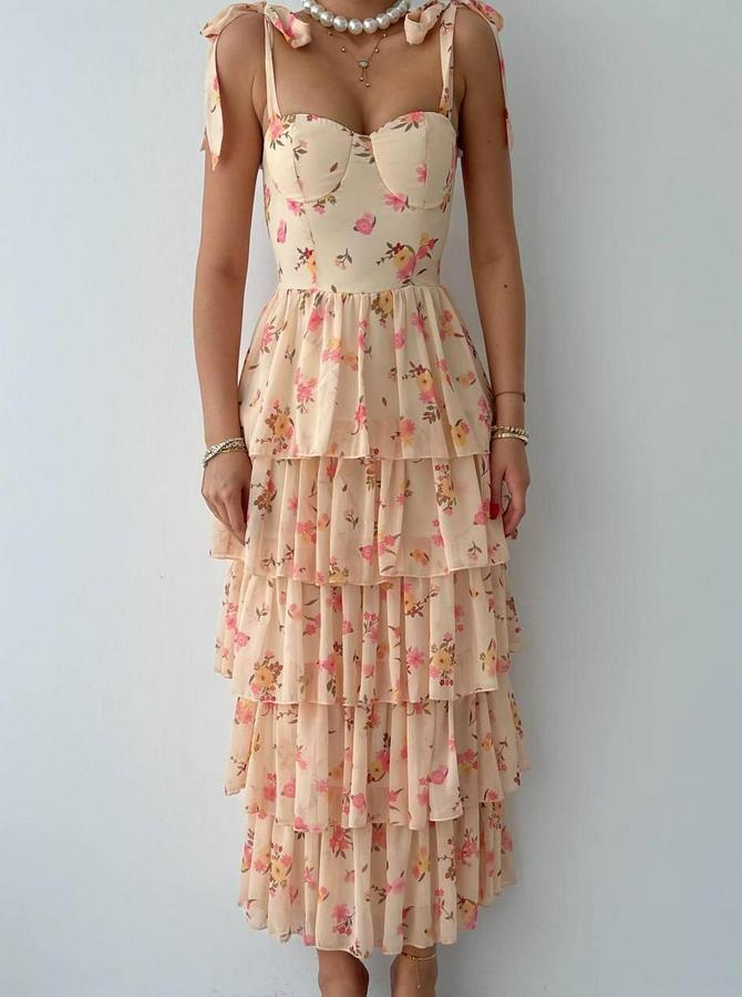 Pavia Midi Boy Elbise