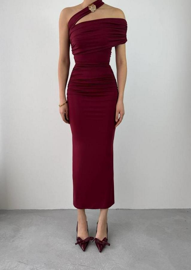 Reta Çapraz Omuz Elbise