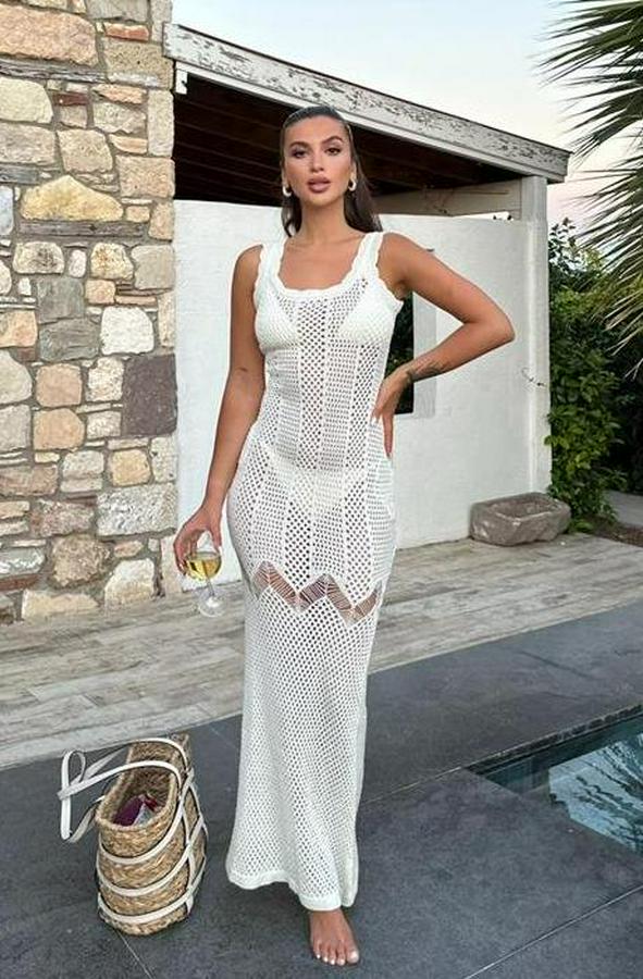 Romina Ajurlu Balık Form Elbise 2762