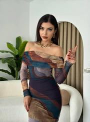 Sevilla Madonna Yaka Tül Elbise