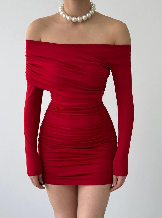 Tefs Straplez Elbise