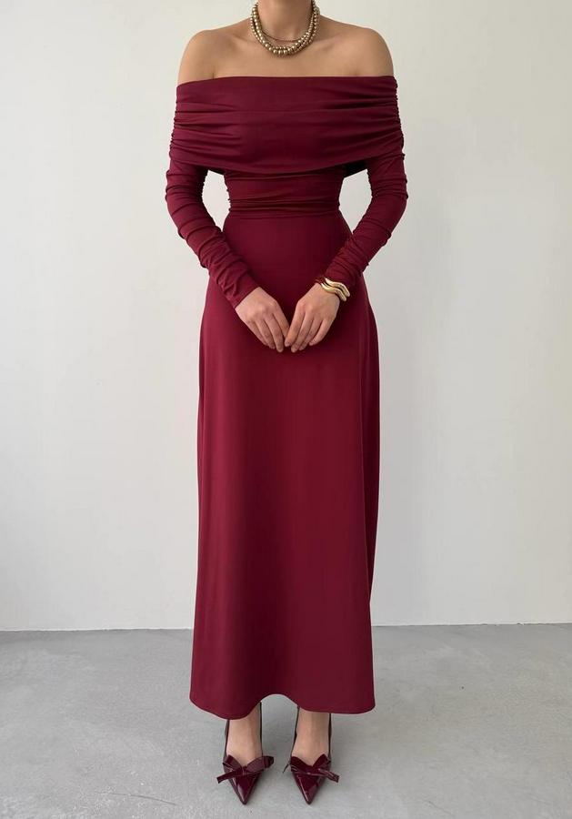 Uras Straplez Elbise