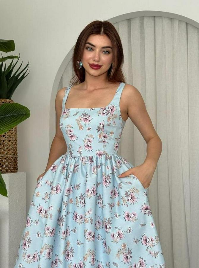 Yoa Cep Detaylı Elbise