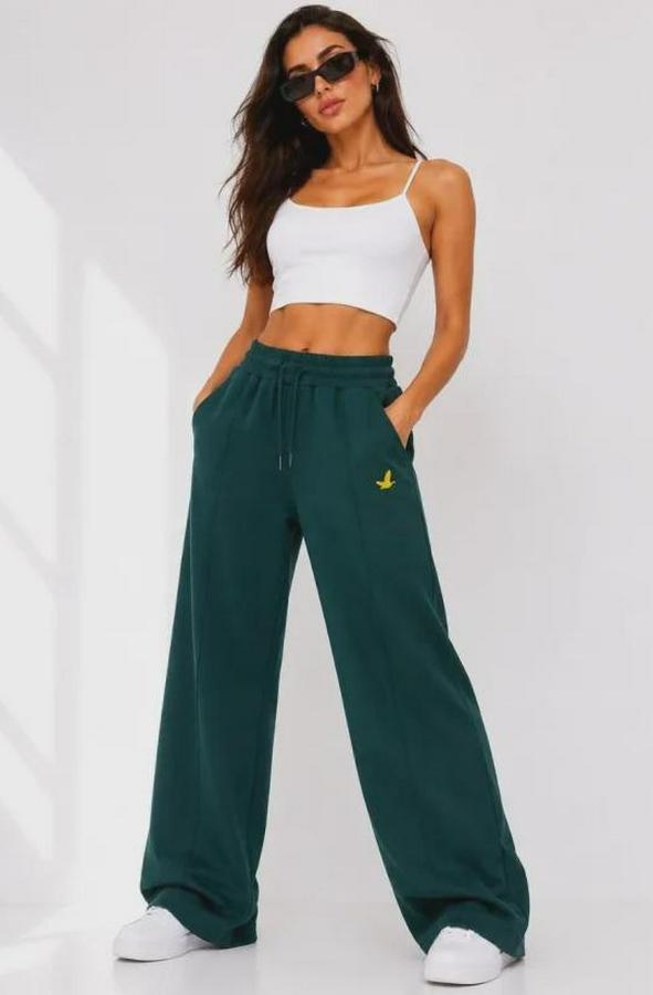 Osy Modal Yumuşak Dokulu Cima Dikişli Nakışlı Cepli Oversize Bol Paça Eşofman Altı