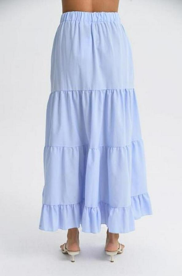 Audrey Fıfrlı Yırtmaç Detay Etek 4037