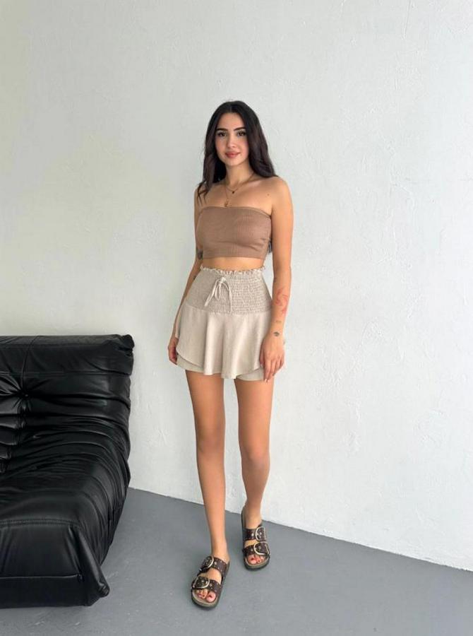 Ayrobin Şortlu Etek