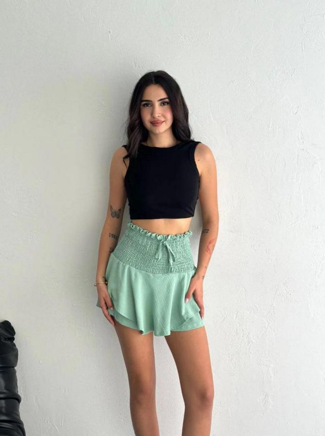Ayrobin Şortlu Etek