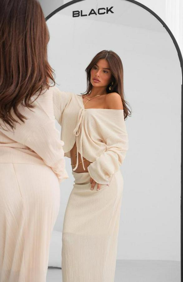 Düşük Bel Maxi Boy Etek