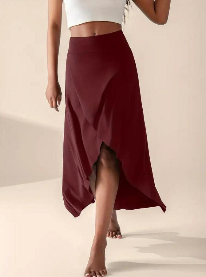 Cep Detay Taytlı Sandy Etek