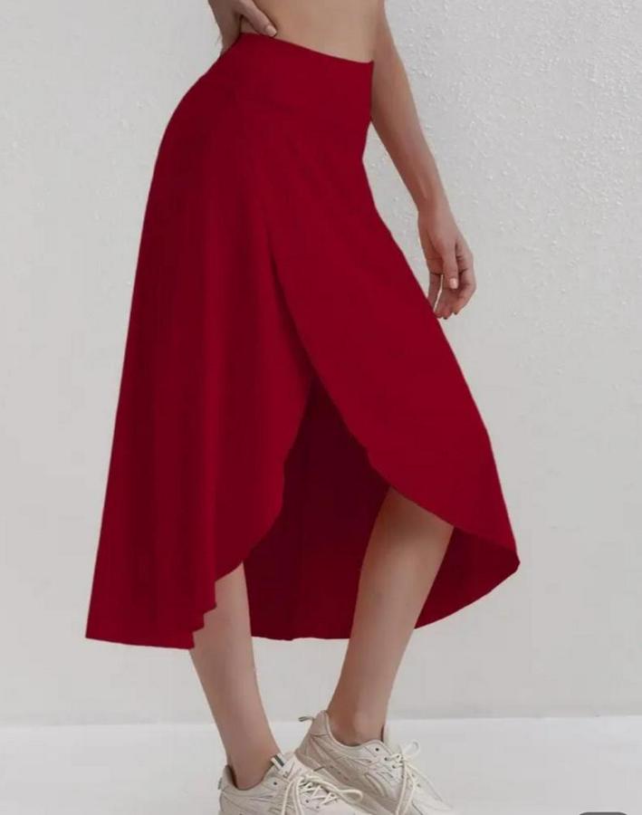 Cep Detay Taytlı Sandy Etek