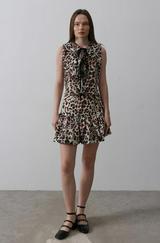 Leopar Desen Mini Etek