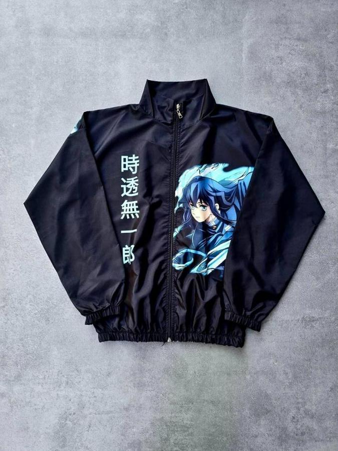 Fermuarlı Dijital Baskılı Rüzgarlık