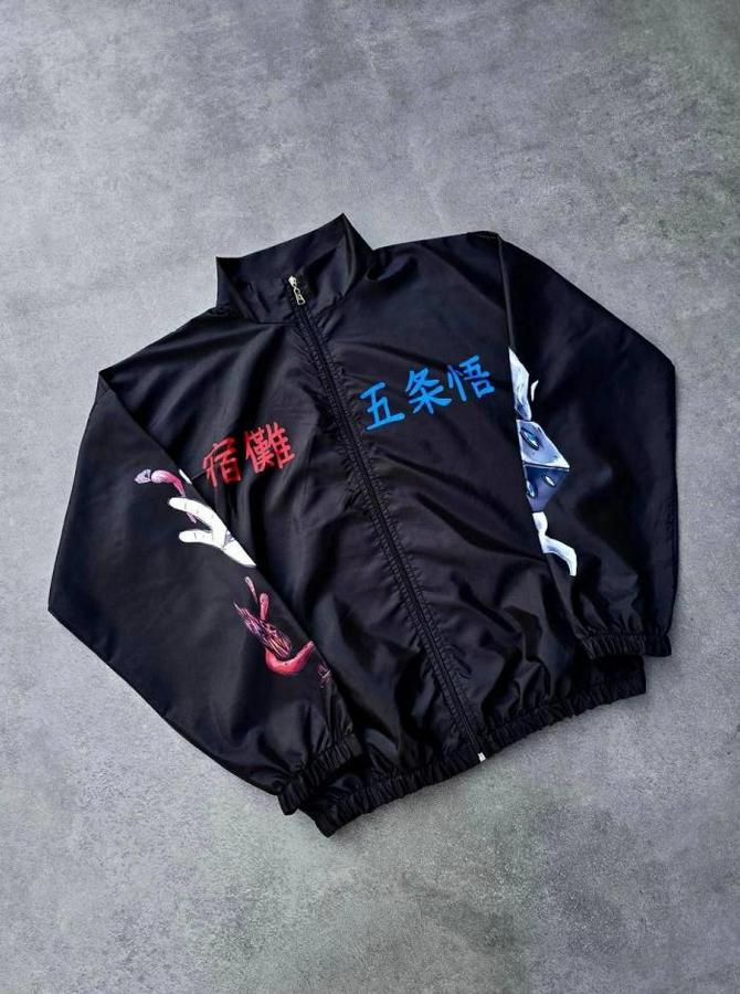 Fermuarlı Dijital Baskılı Rüzgarlık