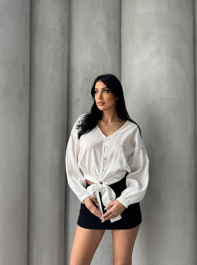 Bağlama Detaylı Gömlek