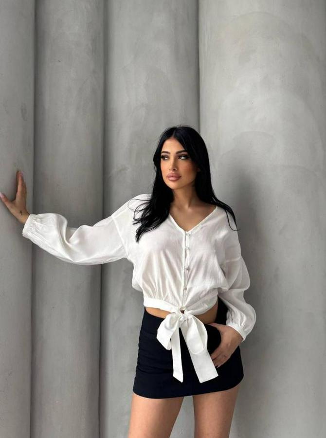 Bağlama Detaylı Gömlek