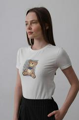 Baskı Detaylı T-Shirt