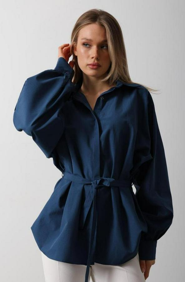 Bel Detaylı Gömlek