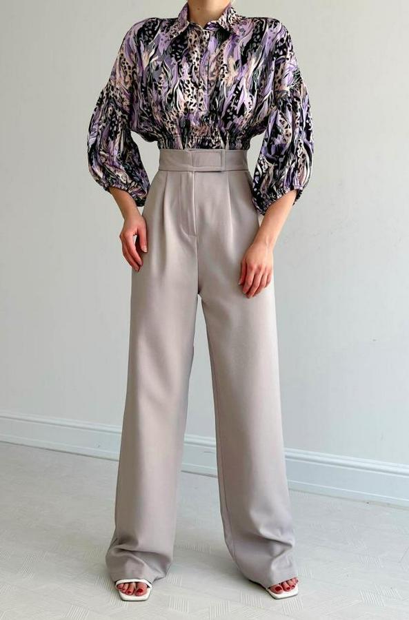 Beli Lastikli Saten Gömlek