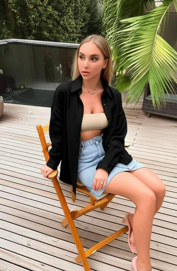 Uzun Kollu Oversize Gömlek