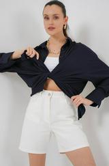 Örme Oversize Gömlek 20264