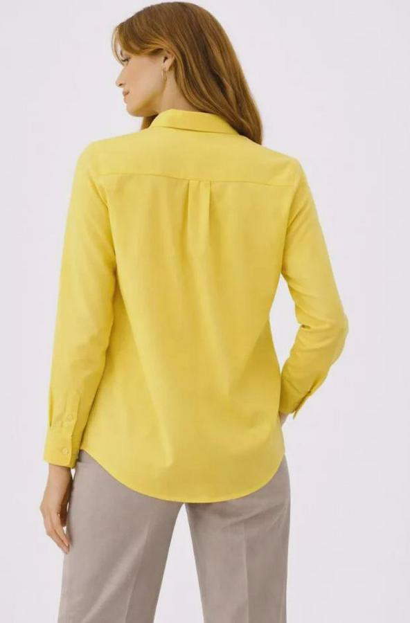 Uzun Kollu Gömlek Düğmeli Klasik Yaka Günlük Ve Ofis Şıklığına Uygun