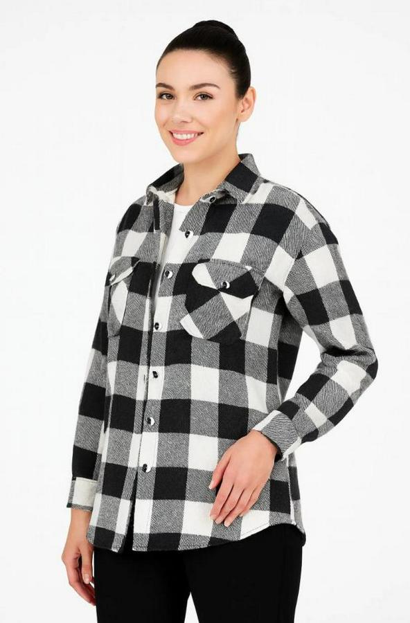 Uzun Kollu Oduncu Gömlek