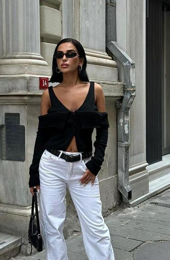 Cynthia Cut Out Triko Hırka 5116-23
