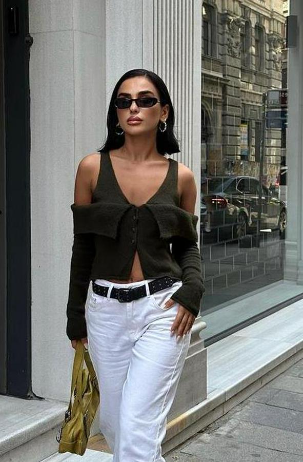 Cynthia Cut Out Triko Hırka 5116-23