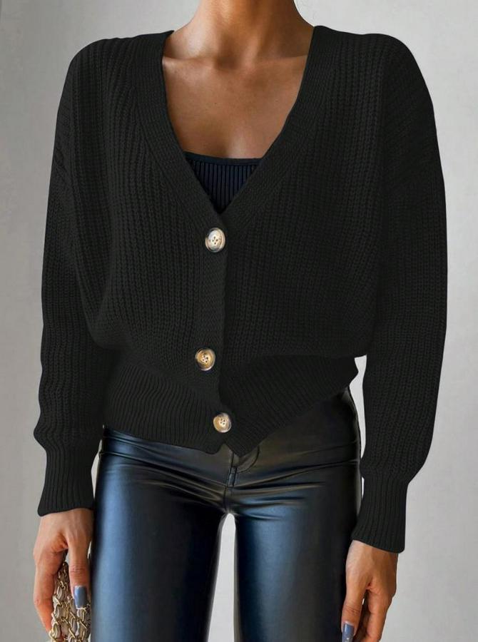 Önü Düğmelitriko Hırka