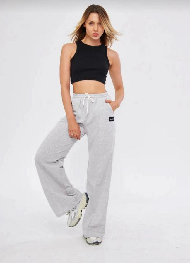 Iki Iplik Bol Paça Eşofman Pantalon