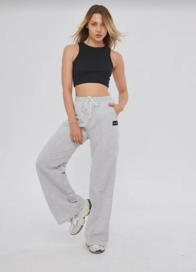 Iki Iplik Bol Paça Eşofman Pantalon