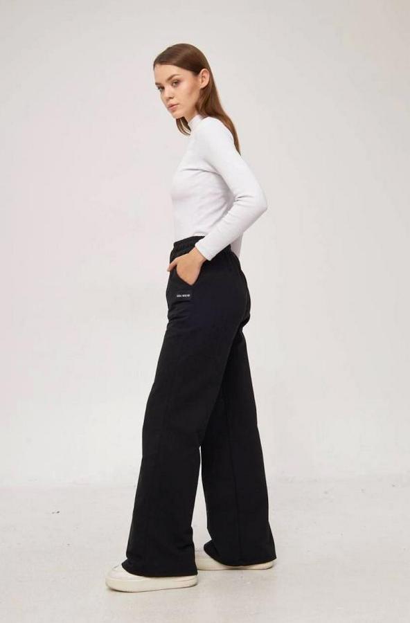 Iki Iplik Bol Paça Eşofman Pantalon
