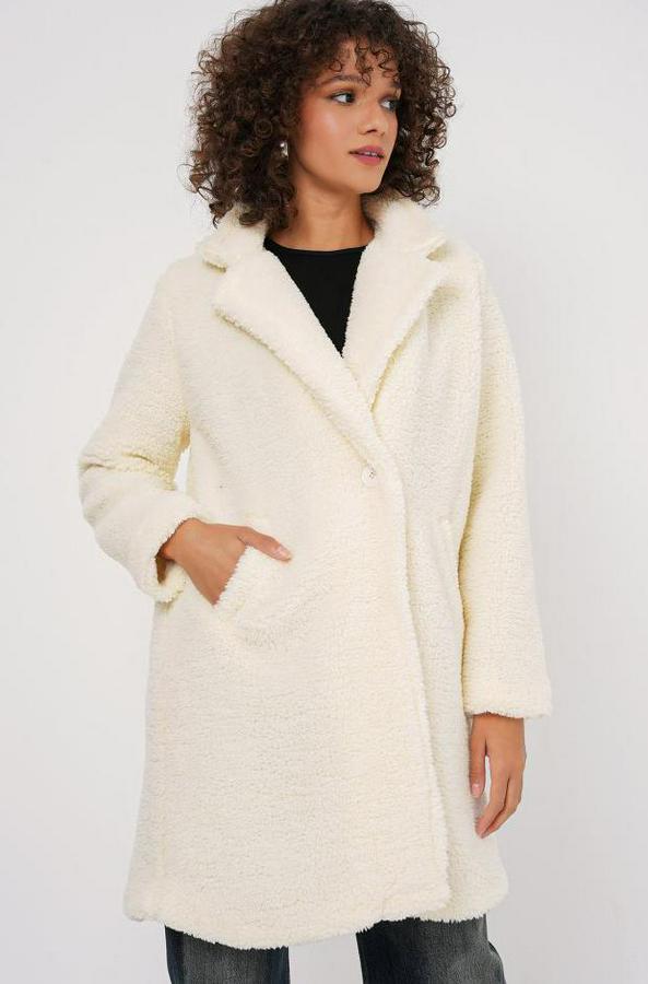 Oversize Peluş Kaban