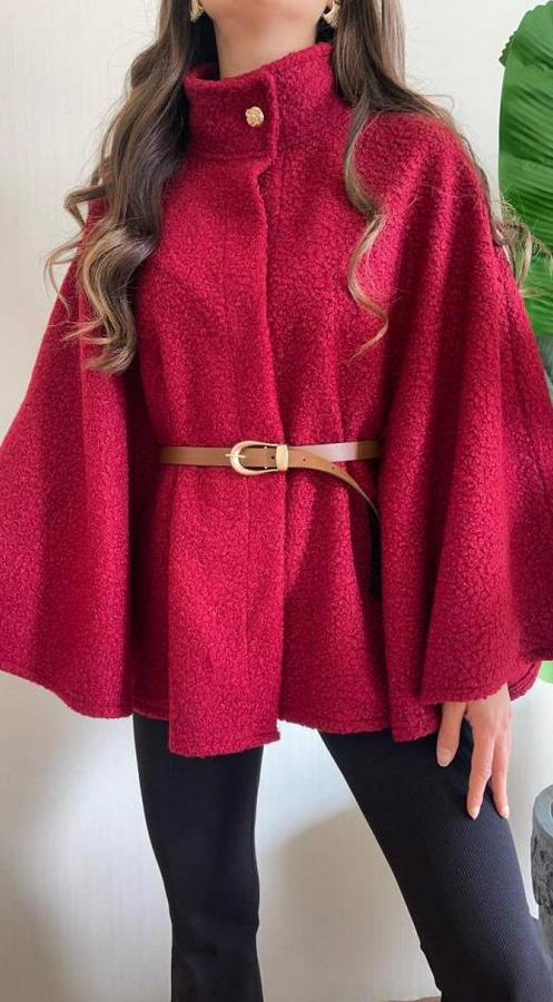 Hakim Yaka Ispanyol Kol Detay Kemer Dahil Kaban