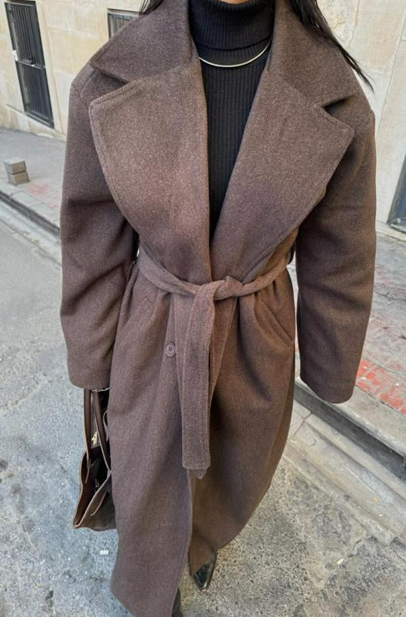 Kaşe Kaban Maxi