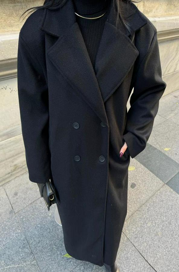 Kaşe Kaban Maxi