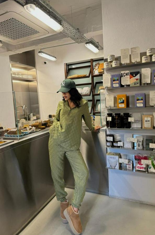 Kapitone Kapişonlu Eşofman Takim