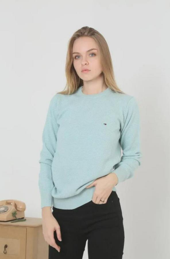 Nakış Işlemeli Peteli Triko Kazak