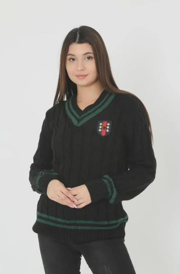 V Yaka Örgülü Kazak