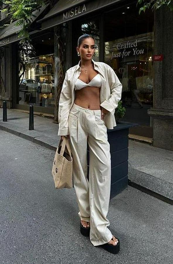 Larissa Çizgili Takım 9766 08