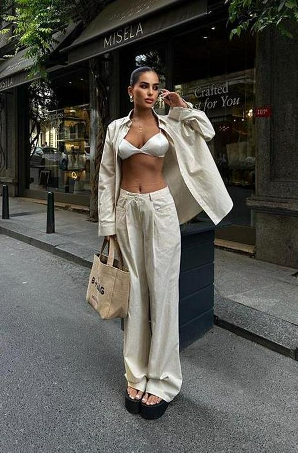 Larissa Çizgili Takım 9766 08