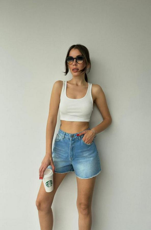 Mavi Yazlık Kot Şort