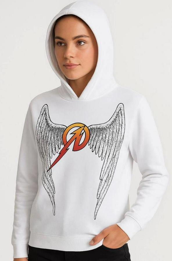 Metallica Iki Iplik Kapüşonlu Ön Ve Arka Baskılı Hoodie