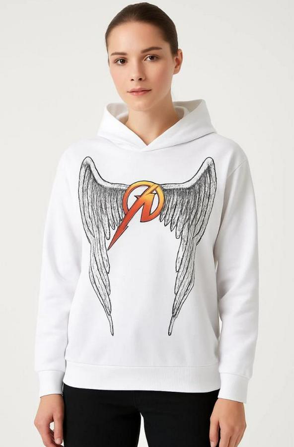 Metallica Iki Iplik Kapüşonlu Ön Ve Arka Baskılı Hoodie