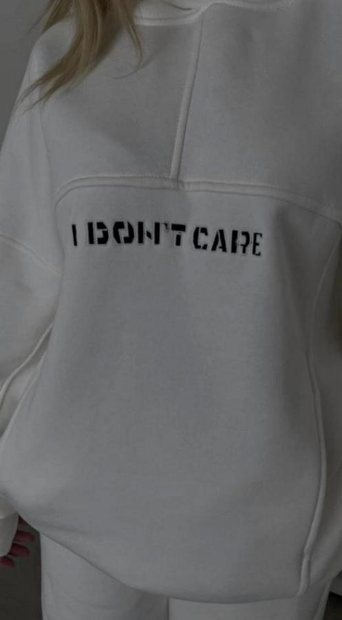 Nakış Işlemeli Üç Iplik Sweat Takım- Beyaz