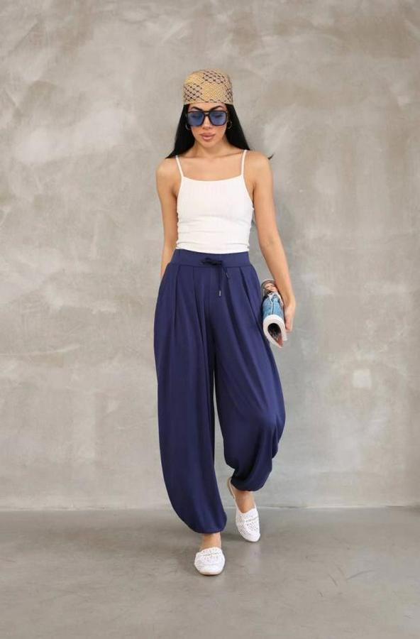 Osy Modal Yumuşak Dokulu Kumaş Şalvar Pantalon