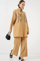 Desenli Tunik Pantolon Ikili Takım 6720